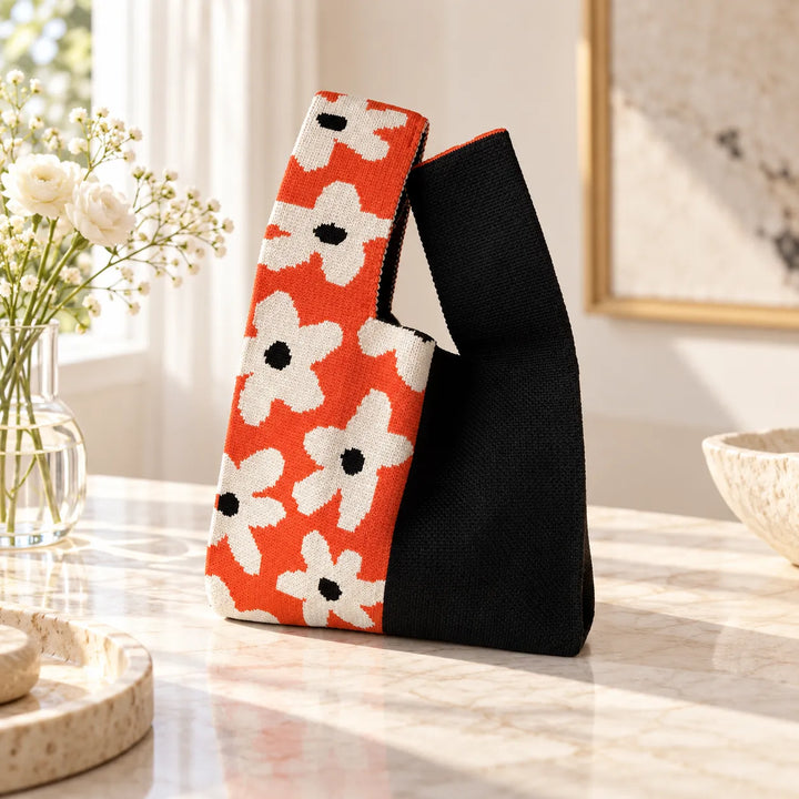 Furoshiki Sac à Main Rouge