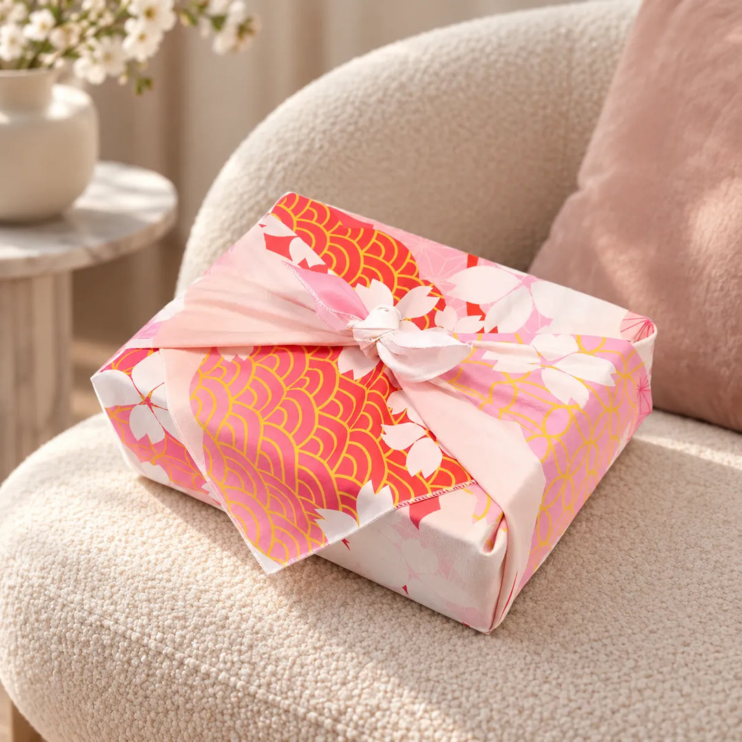 Furoshiki Sakura fleurs de cerisier Original