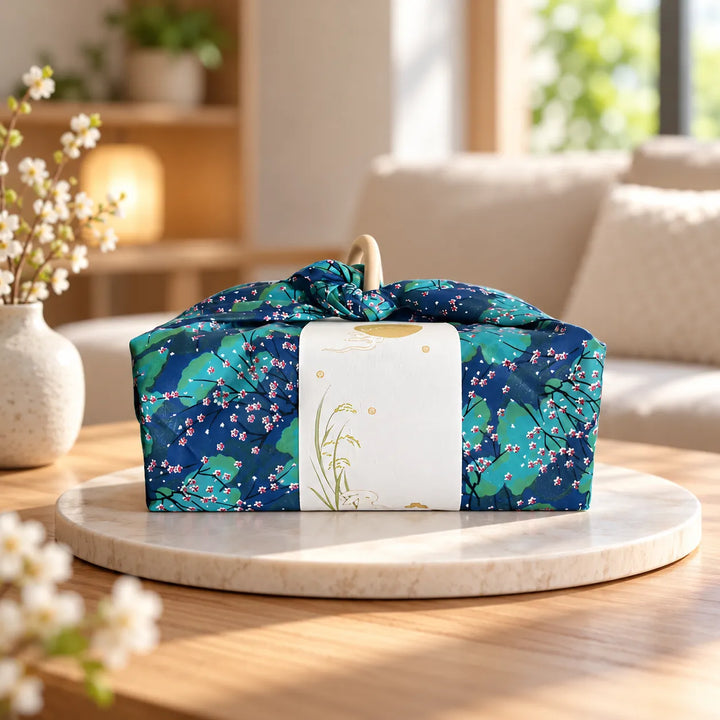 Furoshiki japonais fleurs de sakura Beau