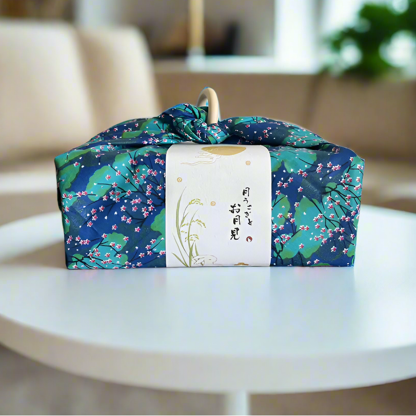 Furoshiki japonais fleurs de sakura Pratique