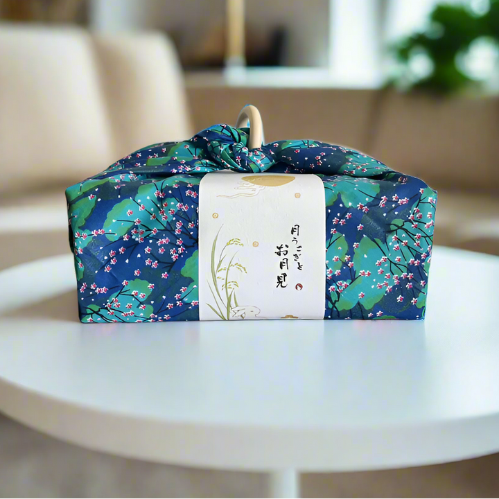 Furoshiki japonais fleurs de sakura Pratique