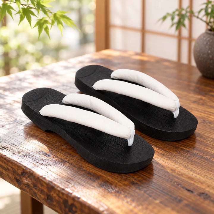 Geta Japonais Estival Blanc