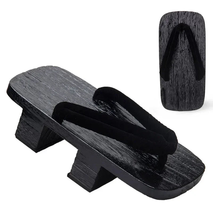 Geta Japonais Noir Unique