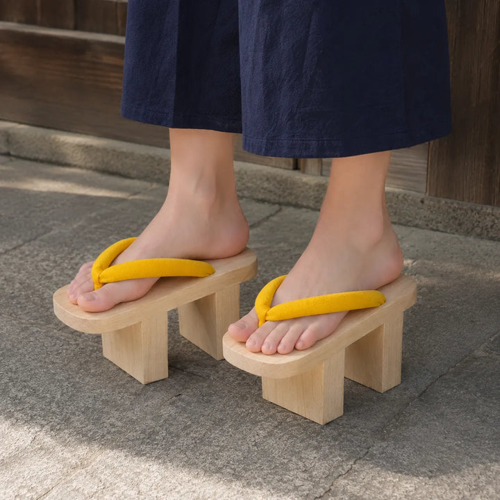 Geta Japonais à Talon Haut 