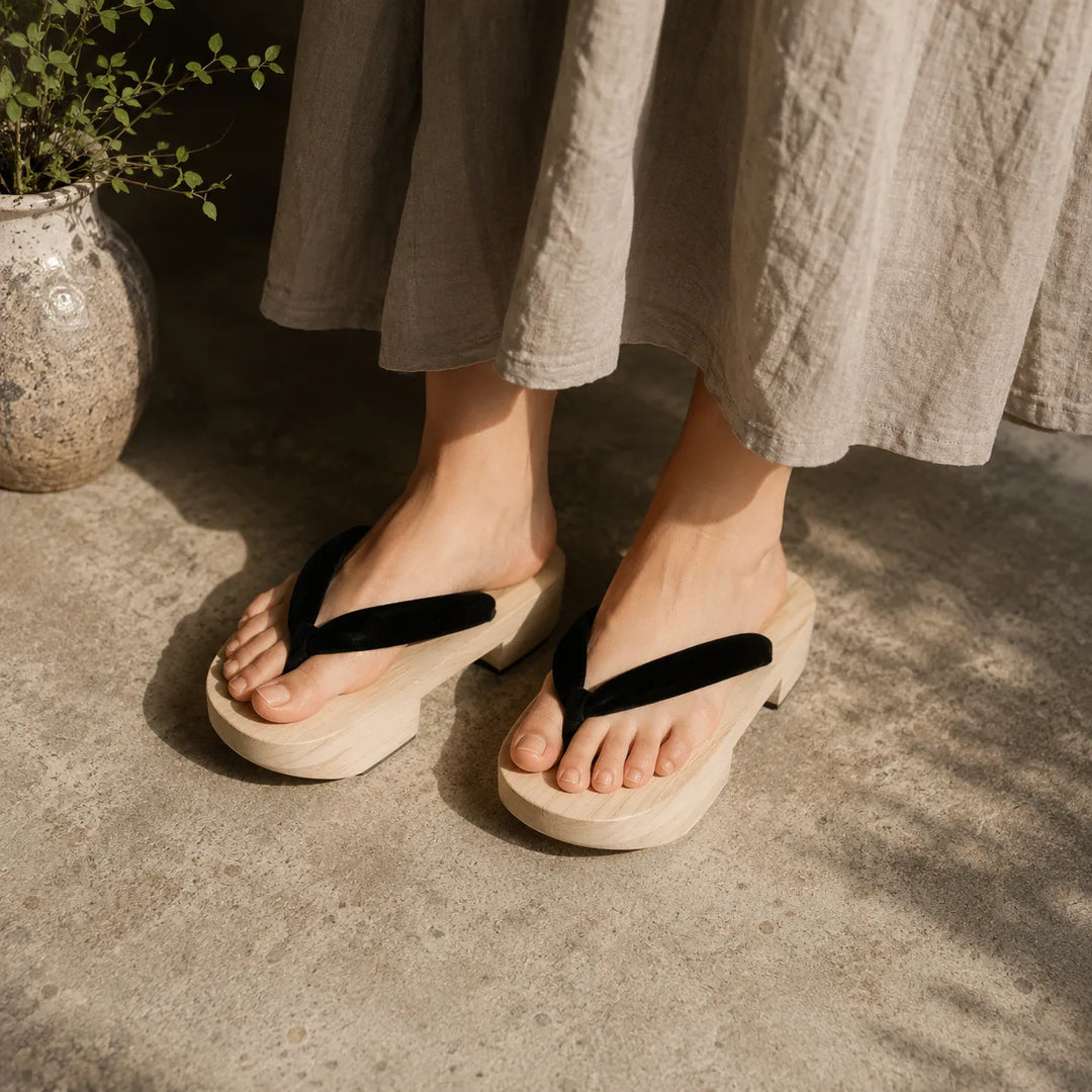 Geta Japonaise Bois