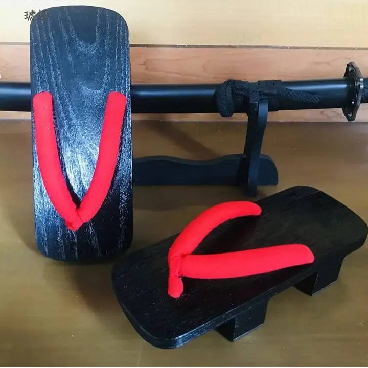 Geta Japonaise Bois Noir