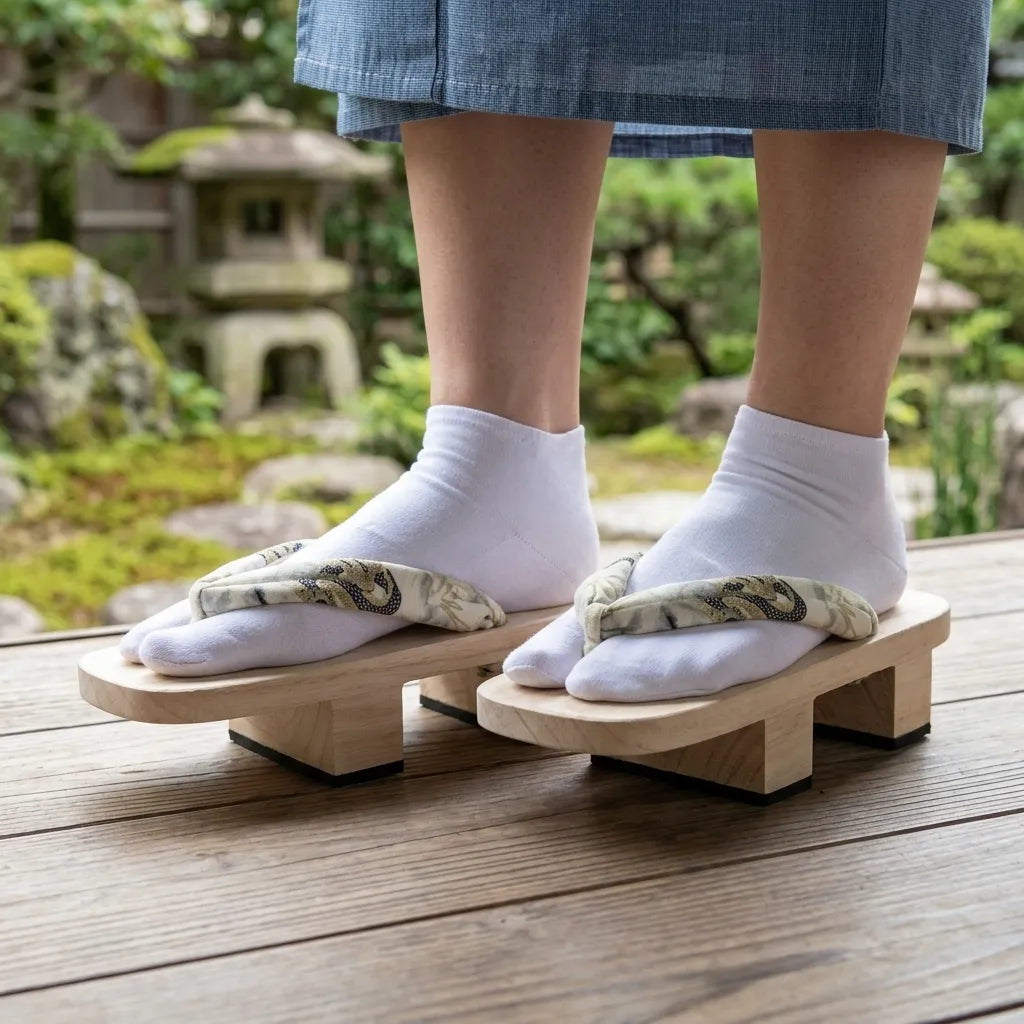 Geta Japonaise Estivale à Motif