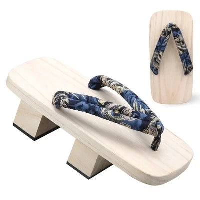 Geta Japonaise Estivale à Motif Confortable