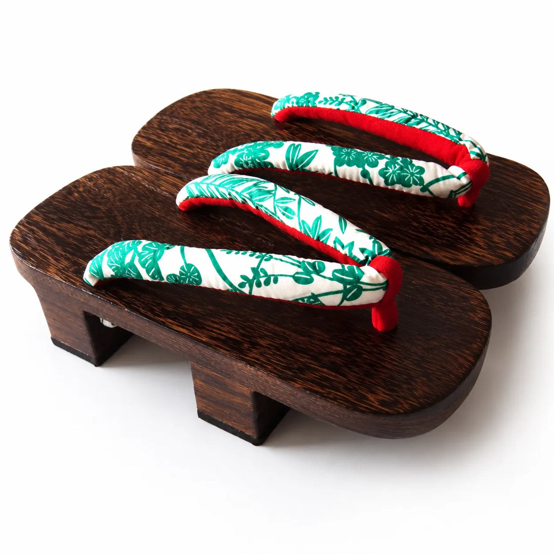 Geta Japonaise à Feuillages Confortable