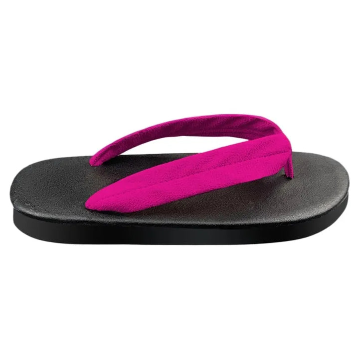Geta Japonaise Souple Minimaliste Rose Fushia