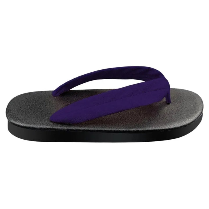Geta Japonaise Souple Minimaliste Violet