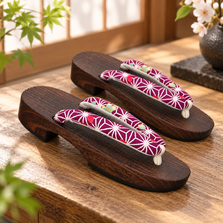 Geta Japonaise Stylée Rose