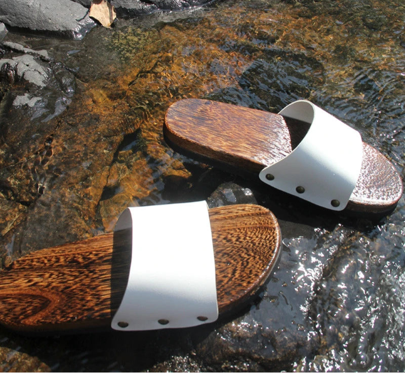 Geta Pantoufle Moderne blanc