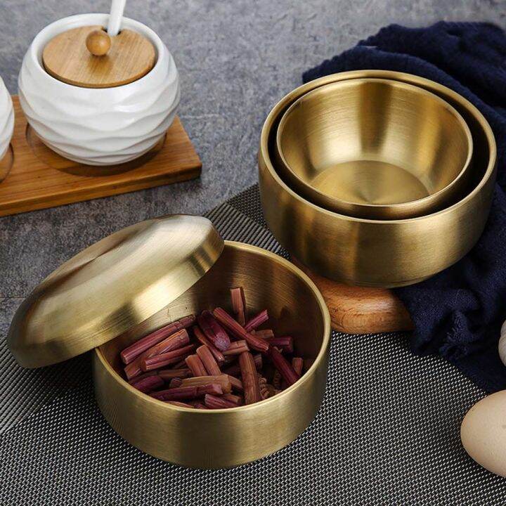 Japanische Edelstahlschüssel