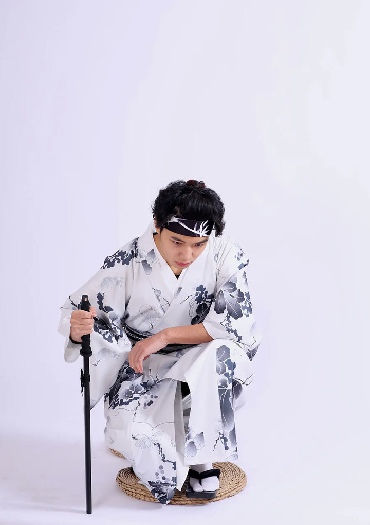 Kimono Homme Floral Élégant