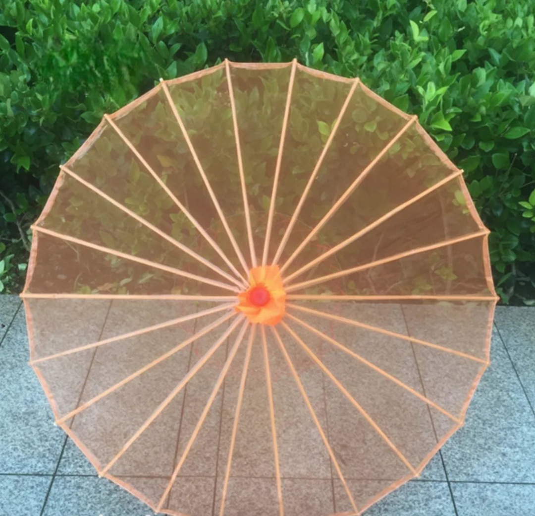 Ombrelle Japonaise Transparente