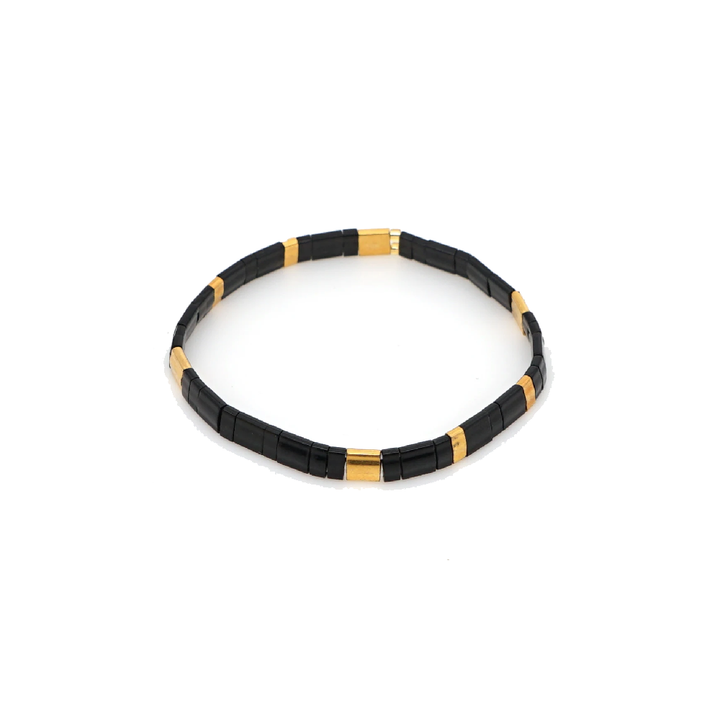 Black miyuki bracelet