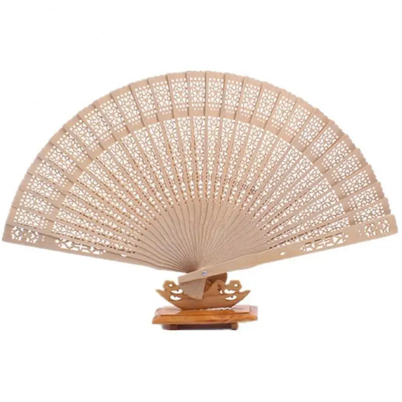 Wooden fan