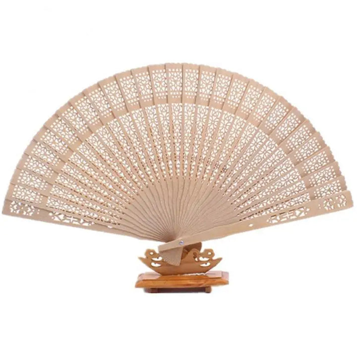 Wooden fan