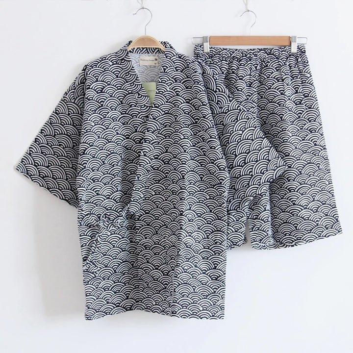 Pyjama Jinbei Homme Japonais