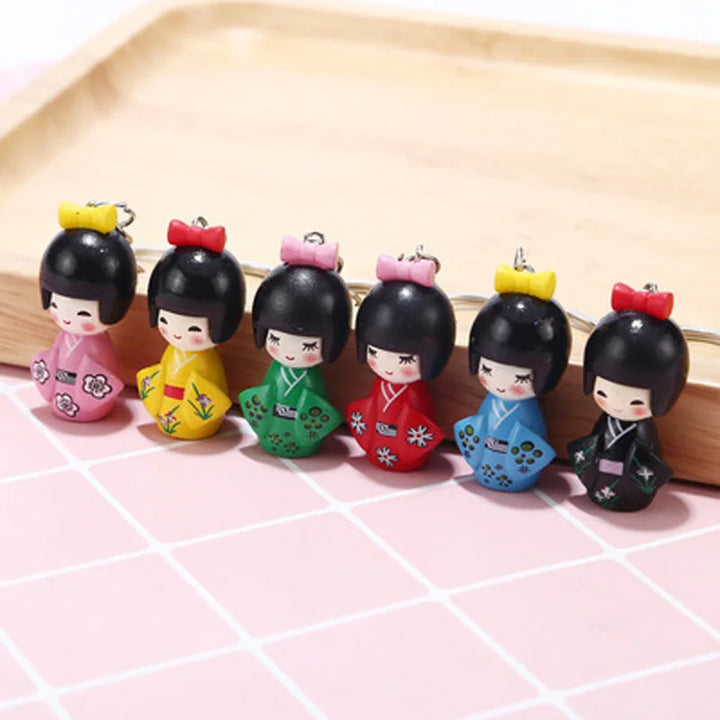 Porte-clef Japonais style KOKESHI original