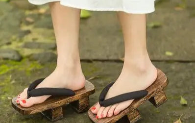 Geta Japonaise Originale noire