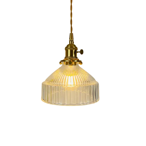 Lampe Suspendue en Verre