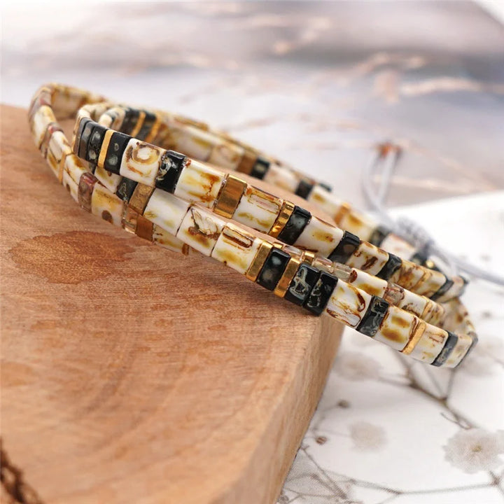 Bracelet miyuki tila beads japonais 