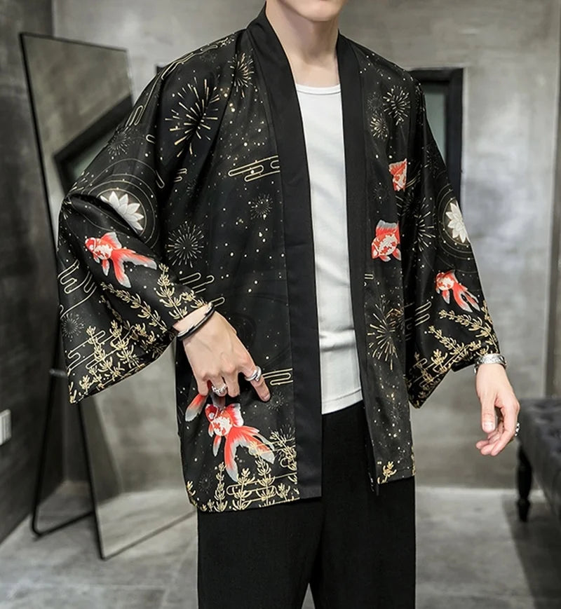 Veste Kimono Homme Fantaisie 