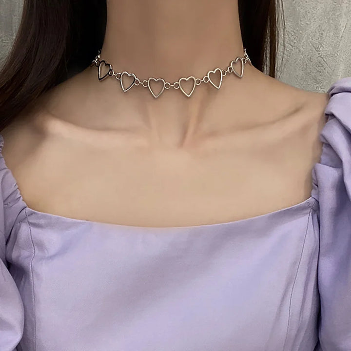 Collier Japonais Cœur élégant