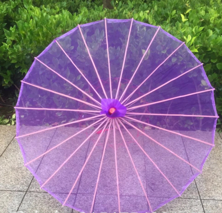 Ombrelle Japonaise Transparente