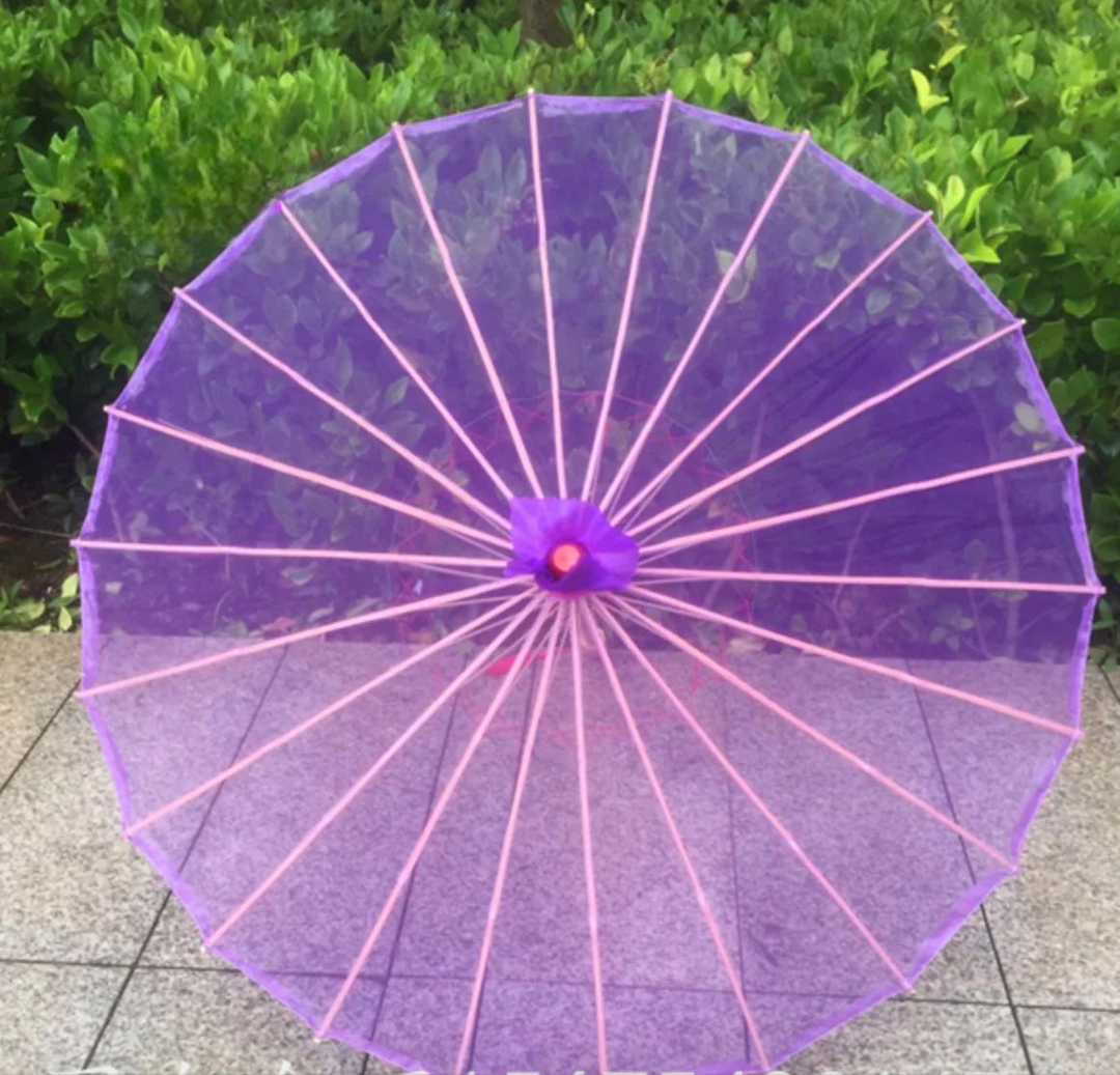 Ombrelle Japonaise Transparente