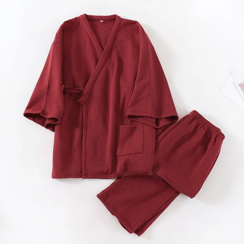 Pyjama Japonais Homme Coton