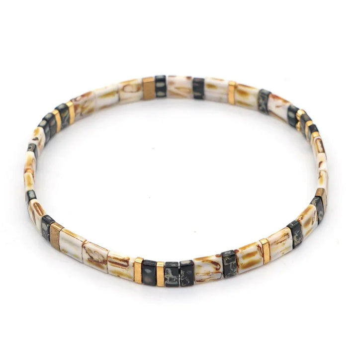 Bracelet miyuki tila beads femme 