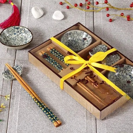 Coffret vaisselle et pio pour sushi japonais