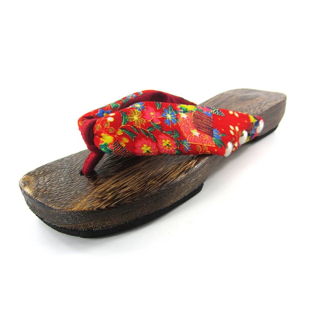 Sandale Geta pour Femme Rouge