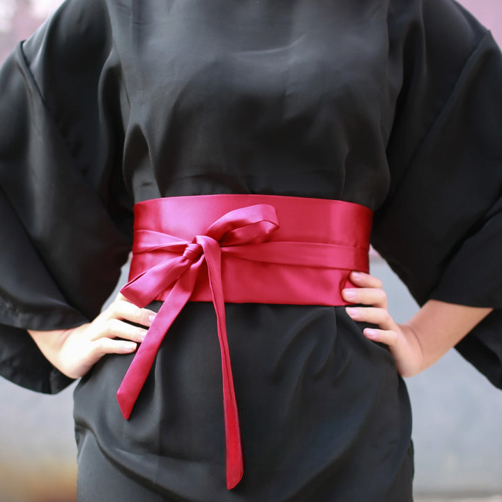 Ceinture japonaise rouge