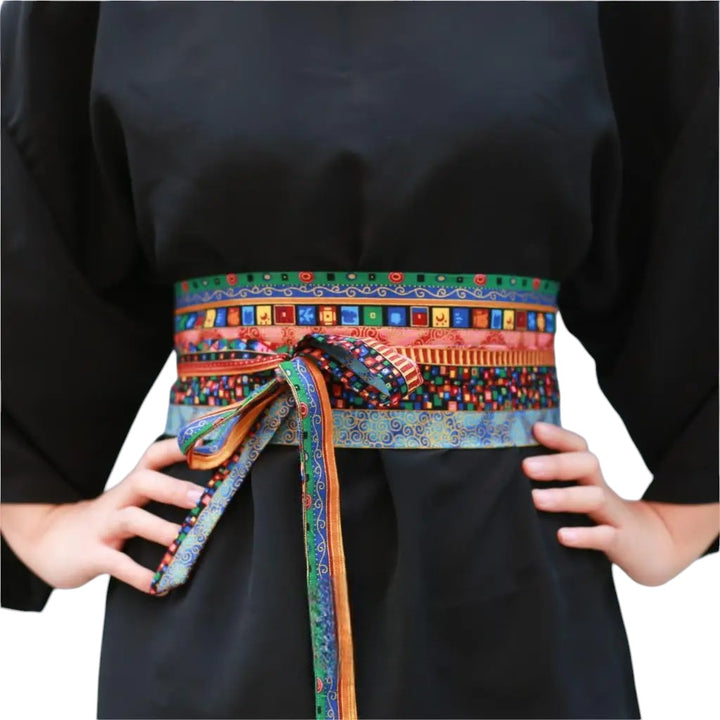 Ceinture japonaise colorée
