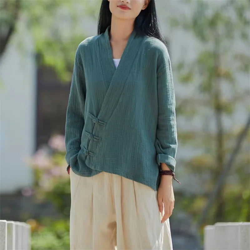 Haut Japonais Oversize de Qualité