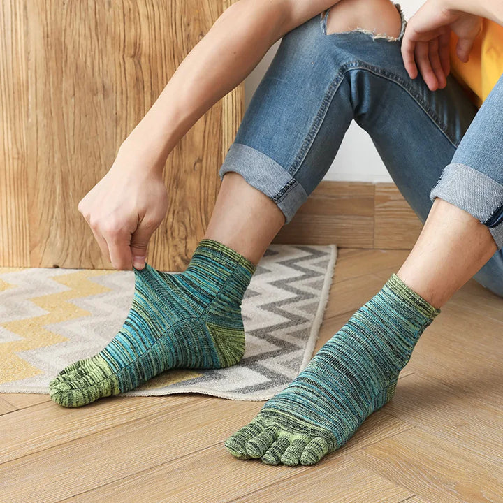 Chaussettes Japonaises Rayées Douces