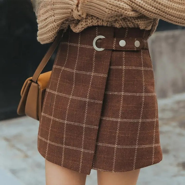 Jupe Japonaise en Laine Tendance