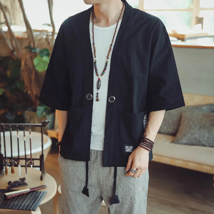 Kimono Homme Streetwear Lin