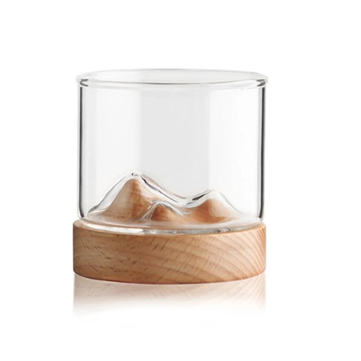 Verre Japonais Base en Bois Raffinés