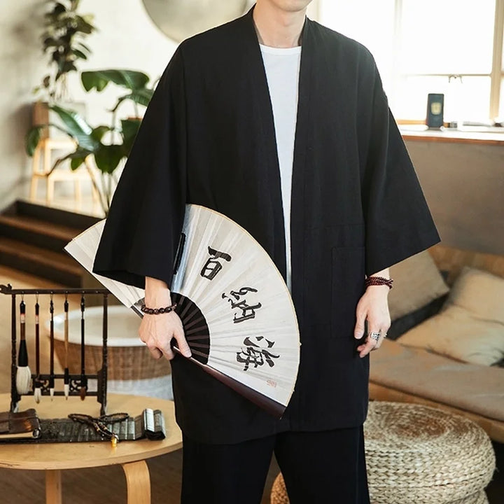 Veste Kimono Homme Kyoto longue