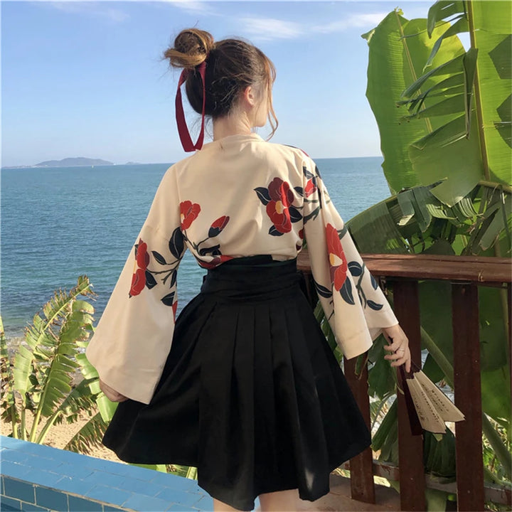 Robe Japonaise Kimono été