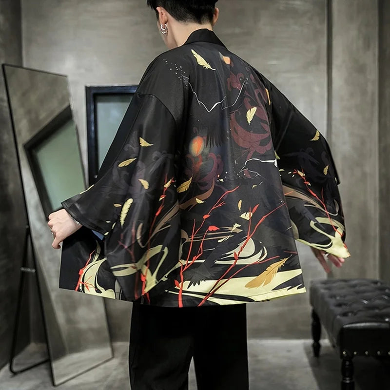 Veste Kimono Homme Nature Raffiné