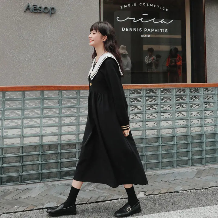 Robe Japonaise Noire mode