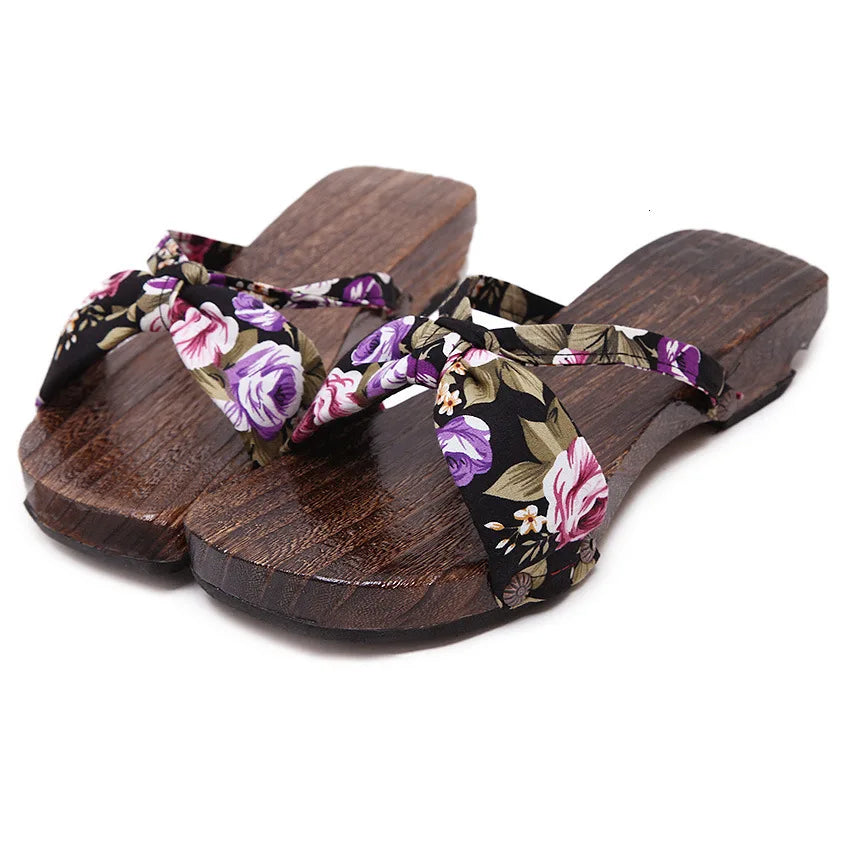 Sabot Geta Stylé Noir
