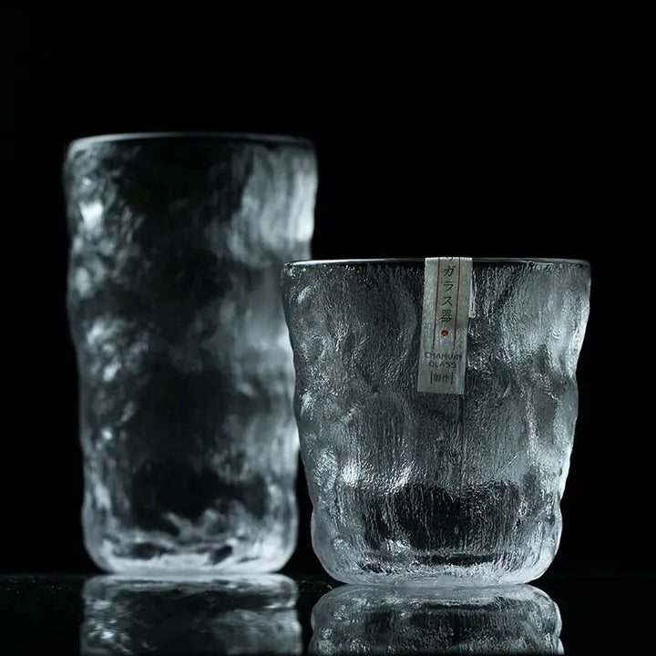 Verre Japonais Givré Transparents