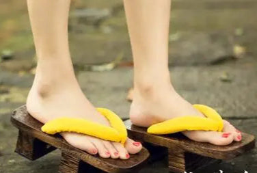 Geta Japonaise Originale jaune